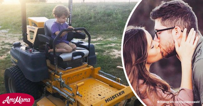 Jessa Duggar shares photos of her two beloved little boys