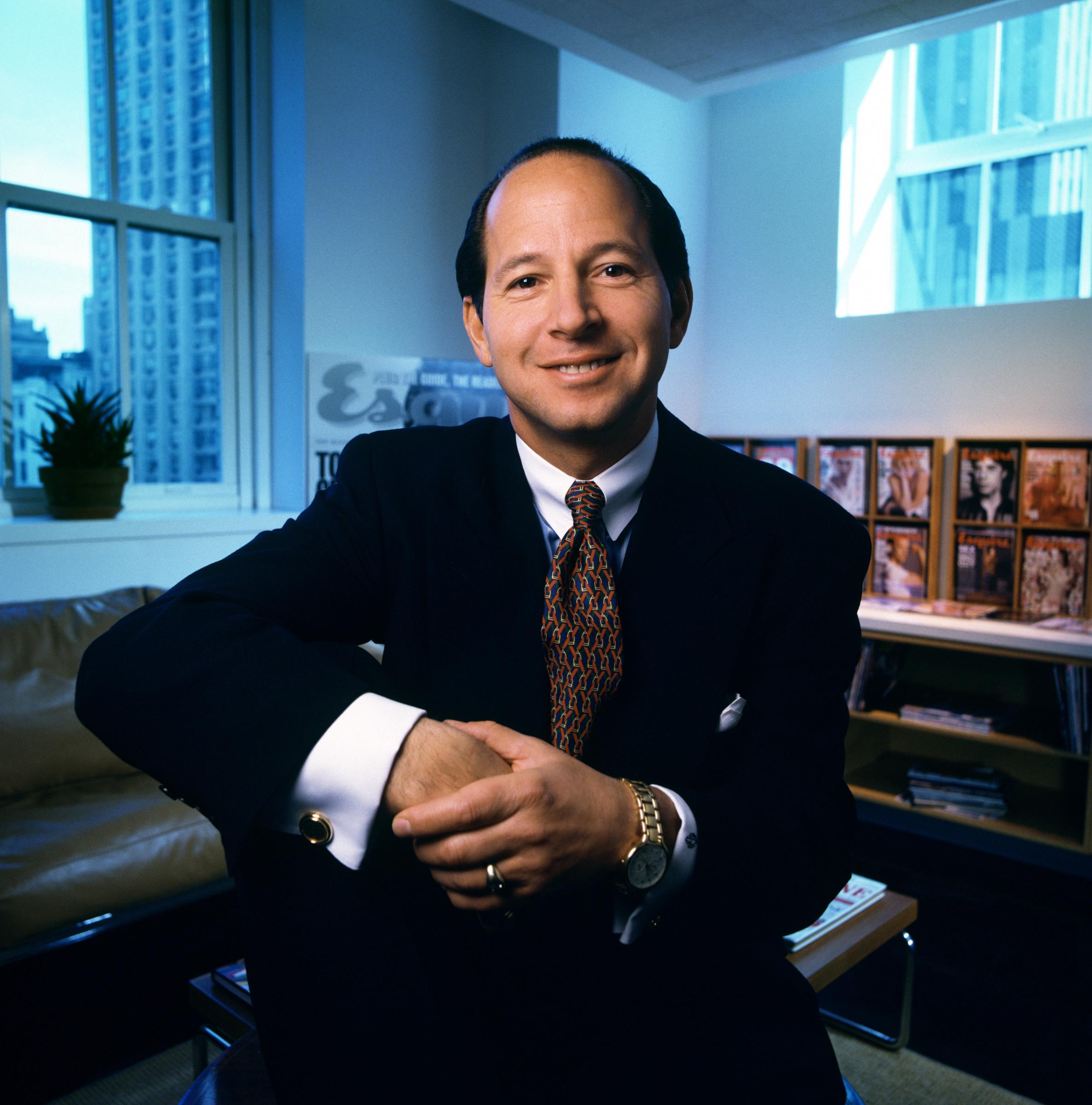 Ron Galotti poses for a portrait in his new office on March 1, 1994, in New York City. | Source: Getty Images