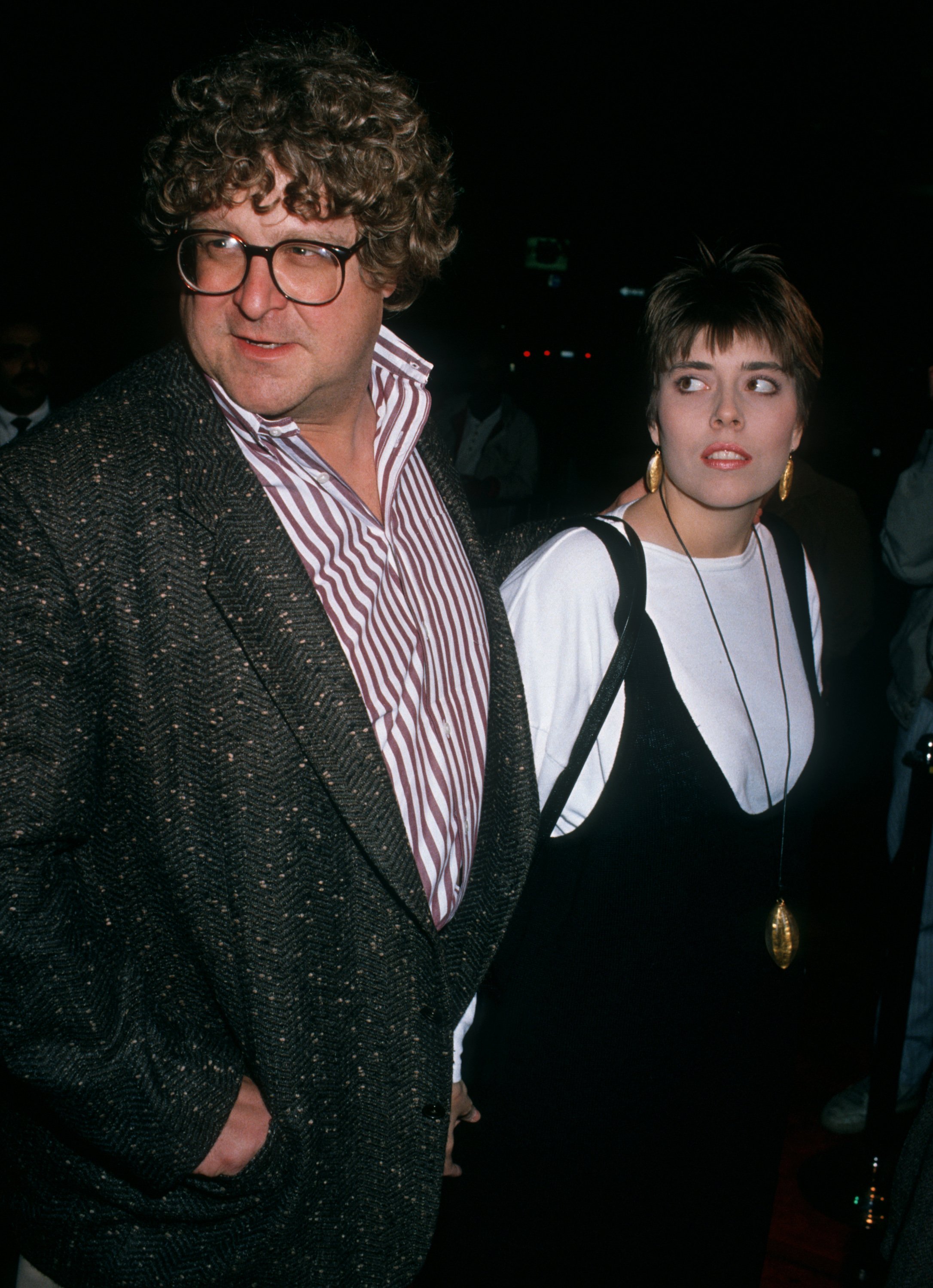 John Goodman and Anna Beth Goodman are pictured at the premiere of 'Joe vs. the Volcano' at Mann Regent Theater on March 7, 1990, in Los Angeles, California | Source: Getty Images
