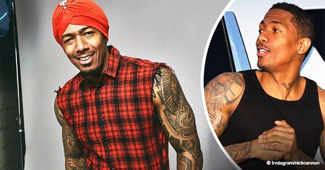 Nick Cannon ditches the turban and shows off new haircut & fit body in new photo