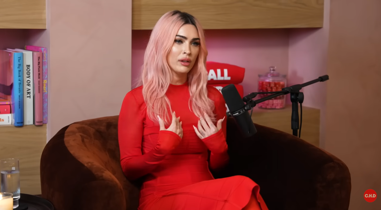 Megan Fox continues the conversation as she reflects on rumors about her appearance | Source: YouTube/callherdaddy