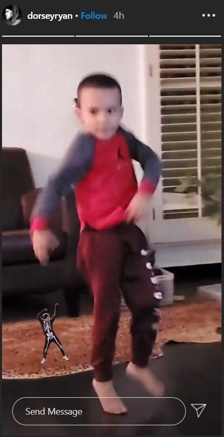 Josey Dorsey dancing to Michael Jackson's music in a video shared on October 29, 2020 | Photo: Instagram/dorseyryan