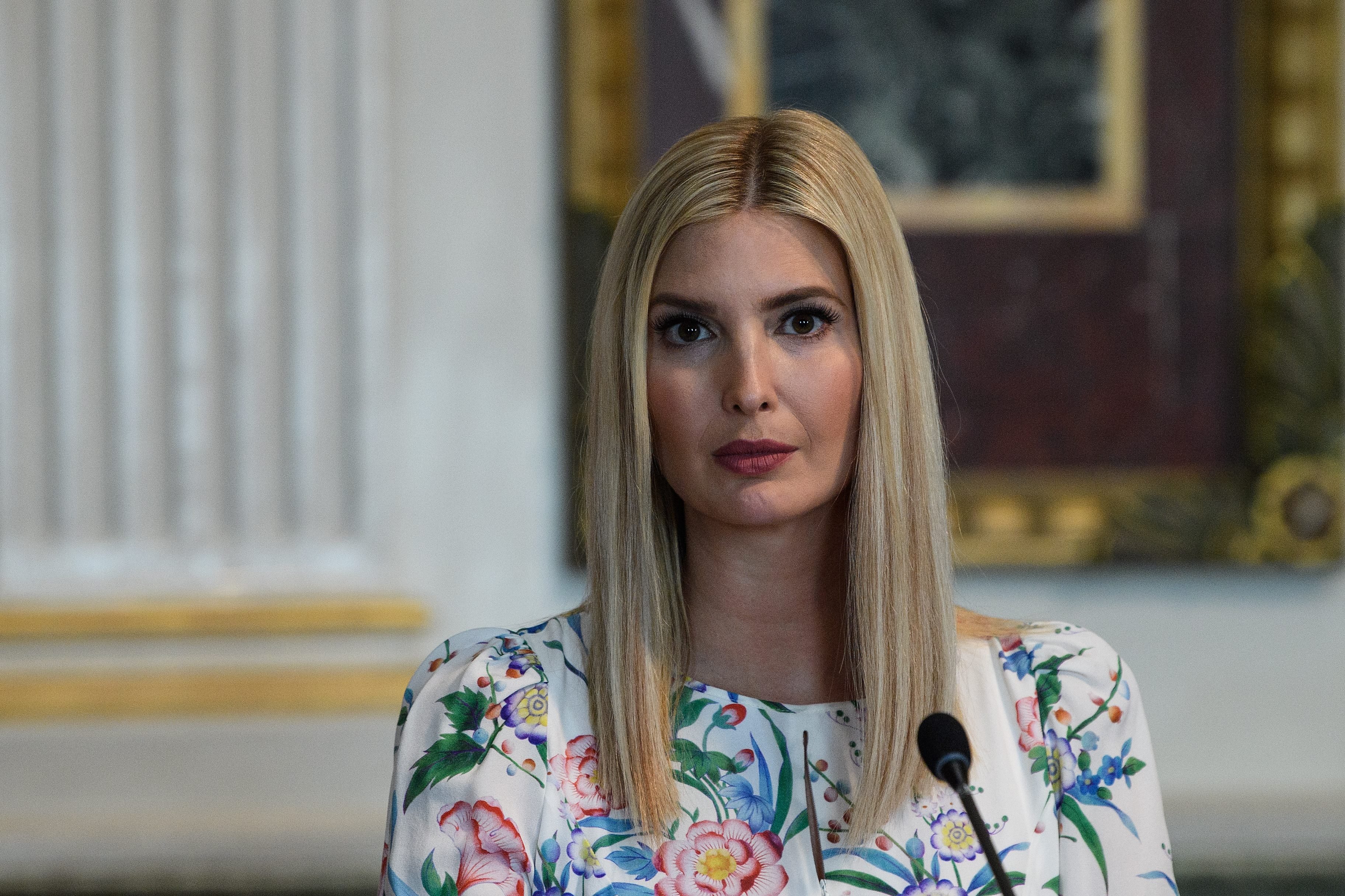 Ivanka Trump, daughter and adviser of US President Donald Trump