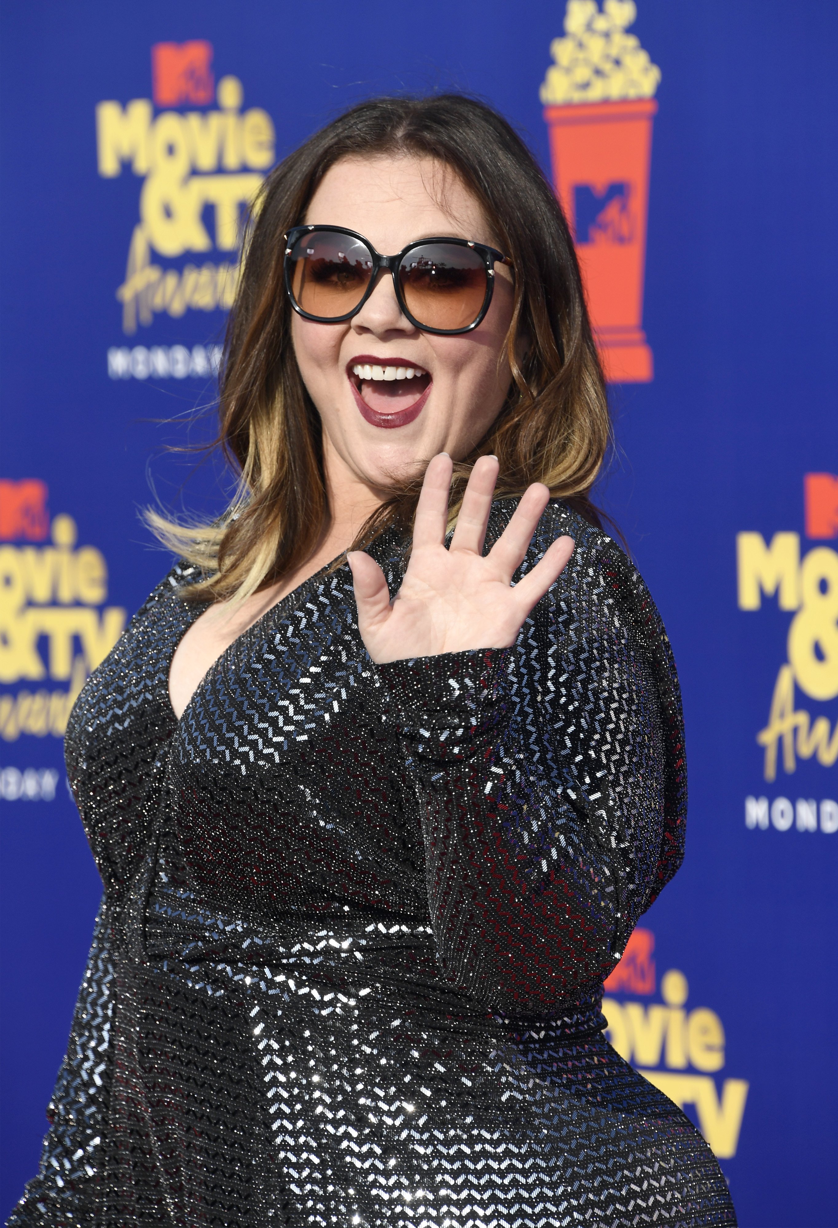 Melissa McCarthy attends the 2019 MTV Movie and TV Awards at Barker Hangar on June 15, 2019 in Santa Monica, California. | Source: Getty Images