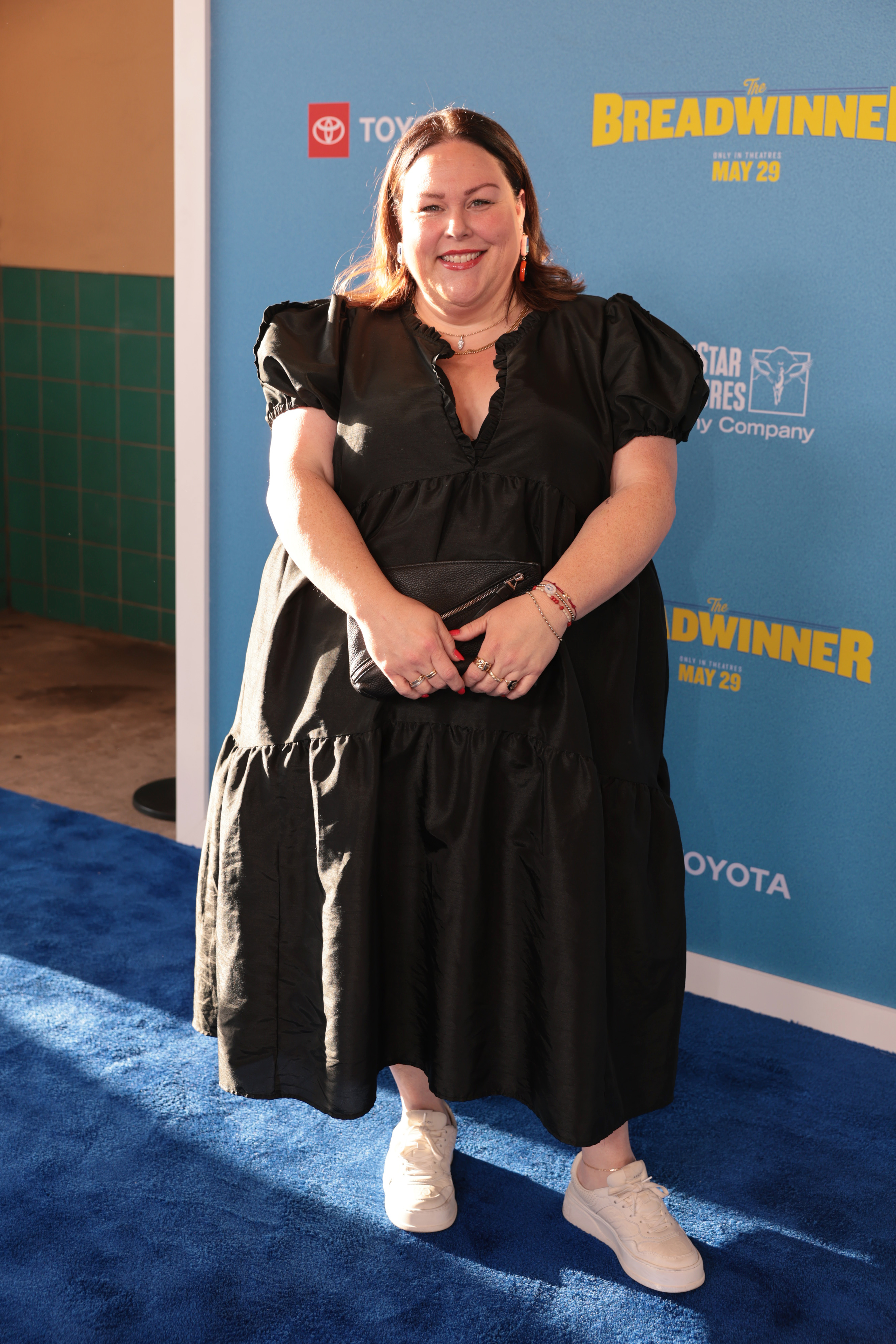 Chrissy Metz at the Nashville Special Screening of TriStar Pictures' "The Breadwinner" at Regal Hollywood & RPX on May 13, 2026 in Nashville, Tennessee. | Source: Getty Images