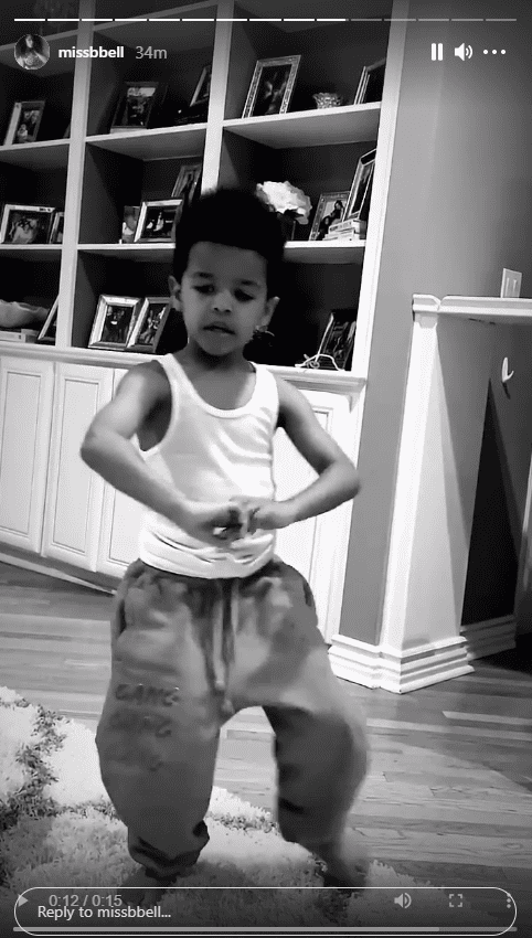Nick Cannon's son Golden showing off his Kung Fu skills | Photo: Instagram.com/missbbell