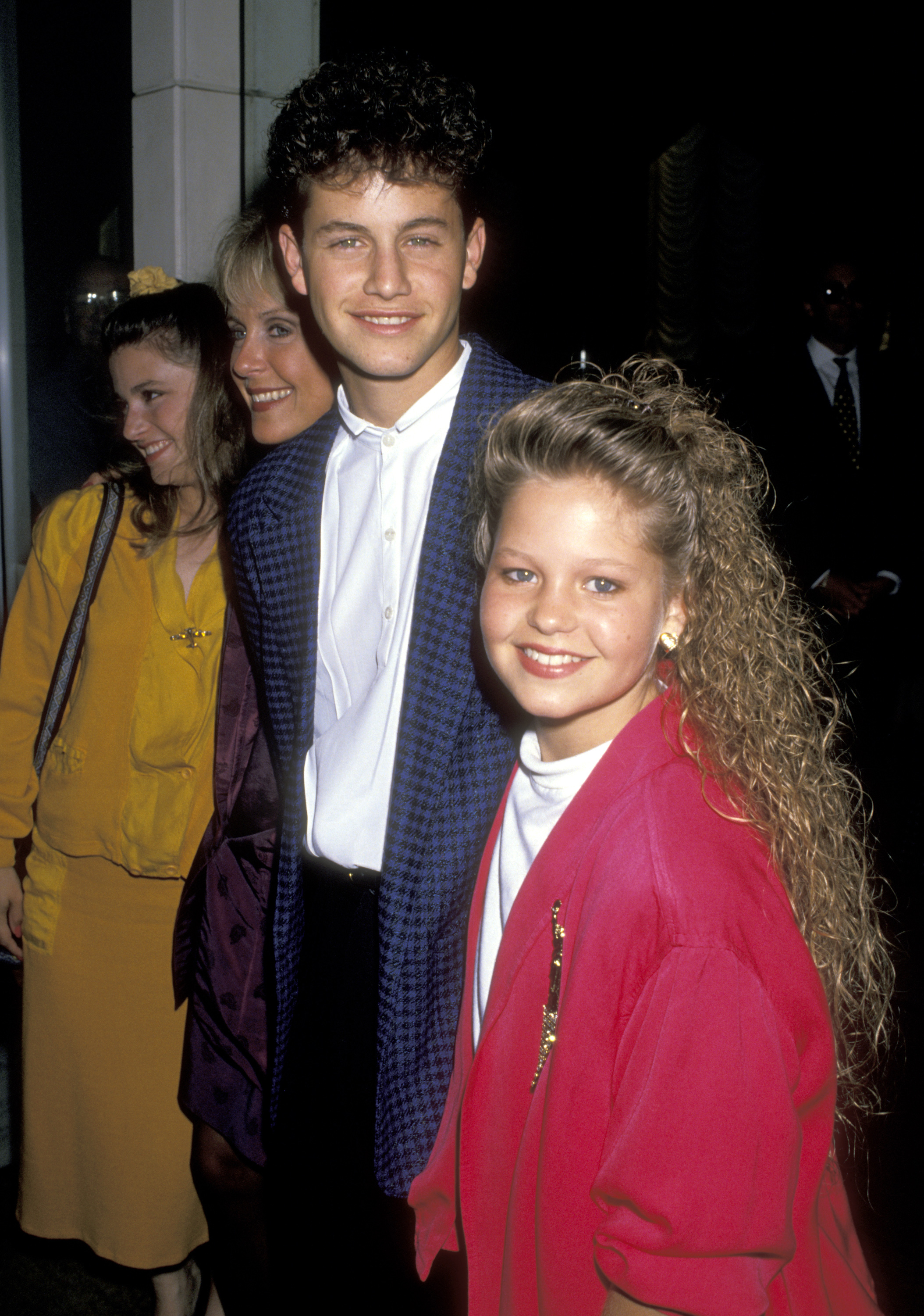 Actress Candace Cameron and Actor Kirk Cameron in Pasadena, California on June 11, 1989 | Source: Getty Images