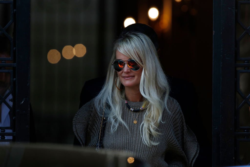 aeticia Hallyday à Paris, France le 9 octobre 2018 | Photo : Getty Images.