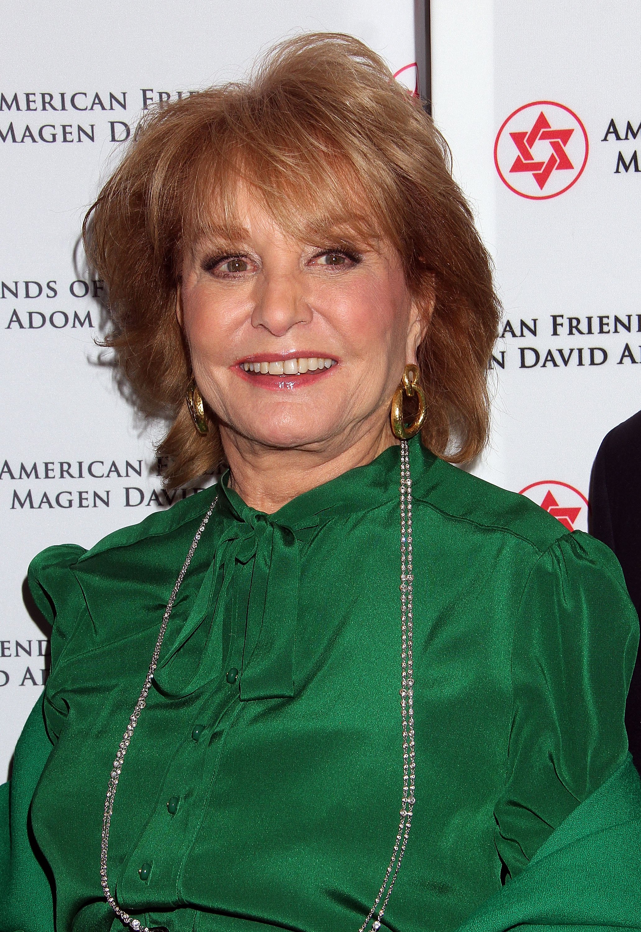 Barbara Walters attending the American Friends Of Magen David Adom Annual Benefit Dinner at The Lighthouse at Chelsea Piers on December 2, 2014 in New York City. / Source: Getty Images