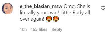 A comment from a fan on Keshia Knight Pulliam's Instagram post | Photo: Instagram/keshiaknightpulliam