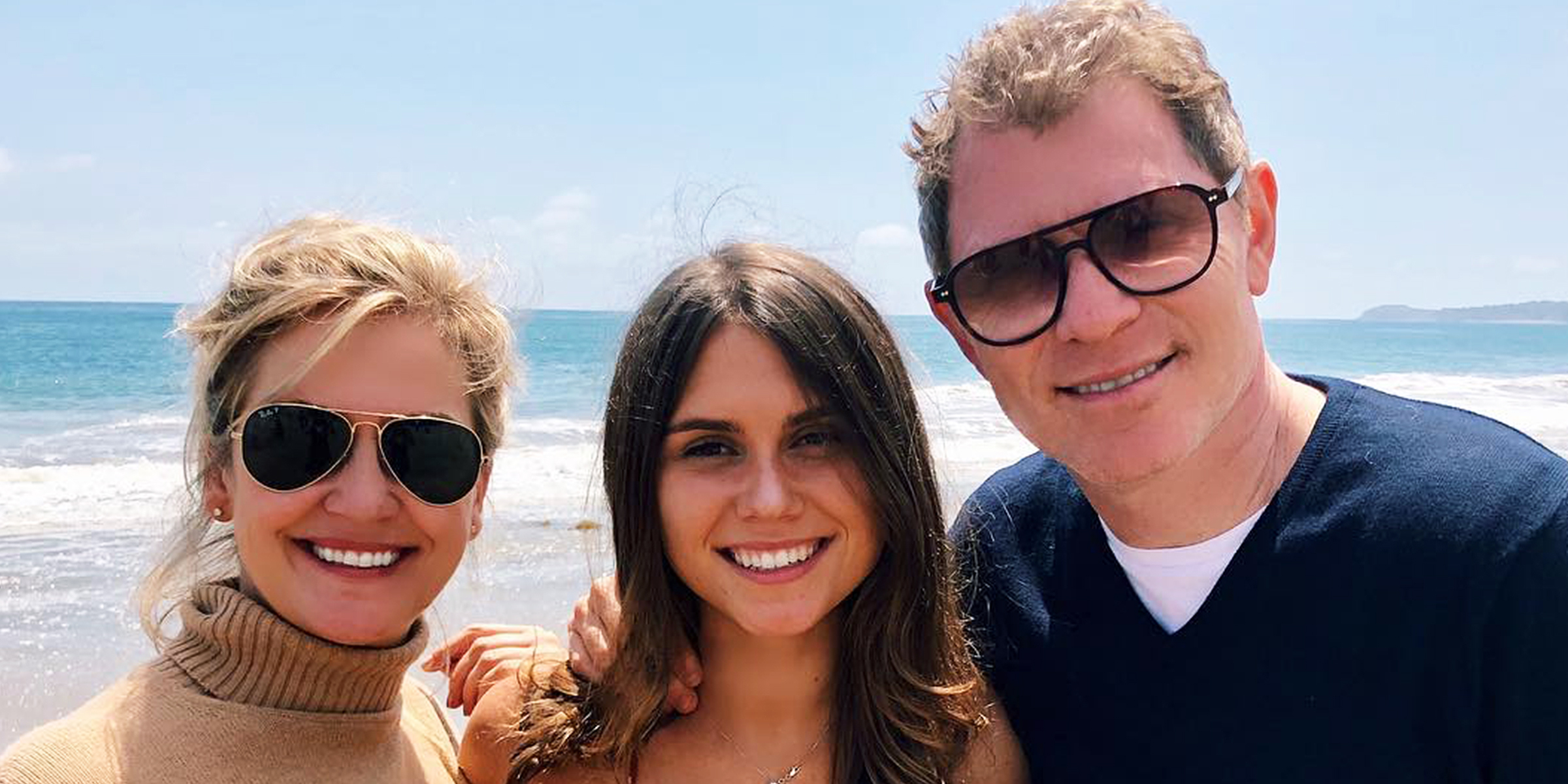 Kate Connelly, Sophie Flay, and Bobby Flay | Source: Instagram/abc7sophie