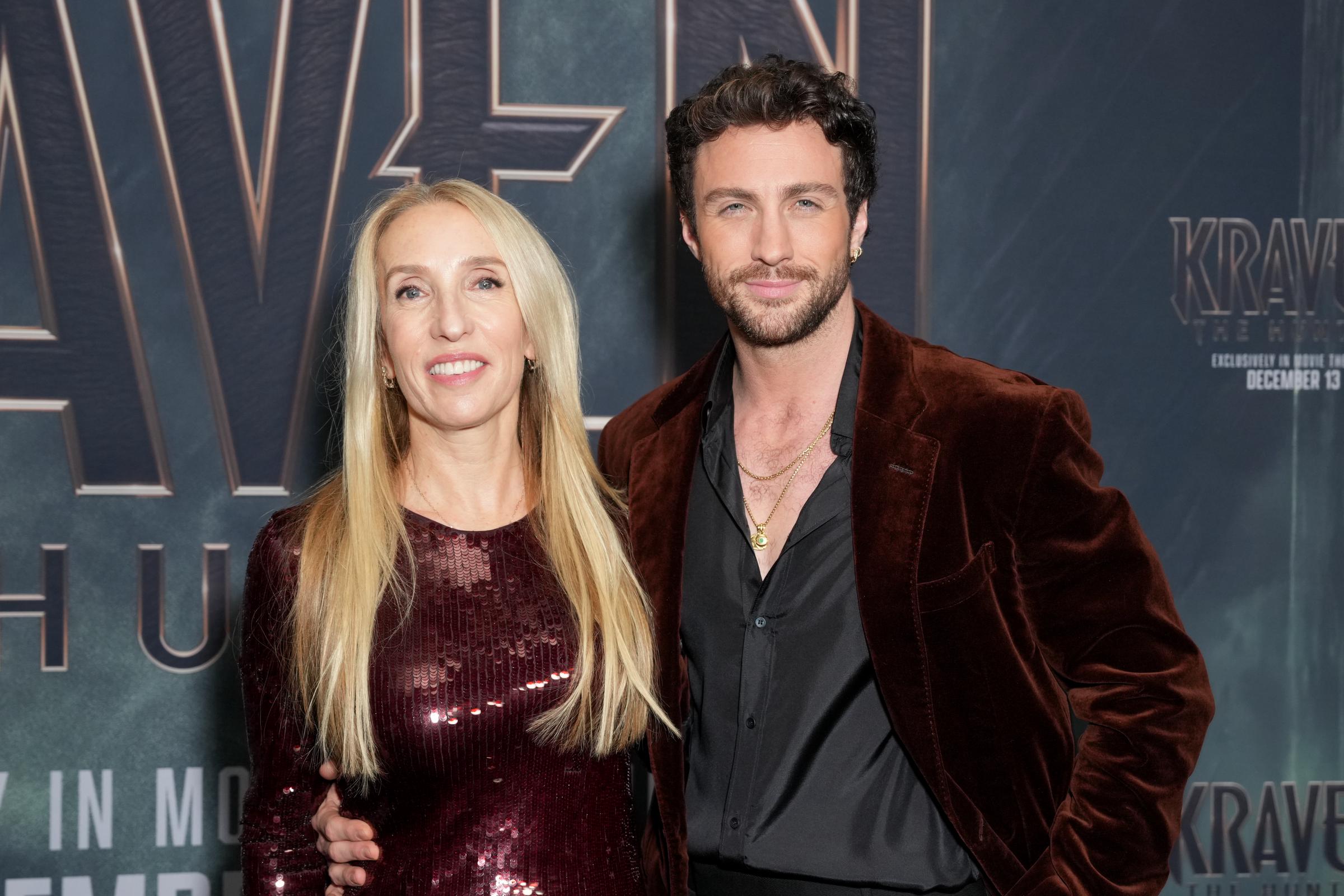 Sam Taylor-Johnson and Aaron Taylor-Johnson on December 10, 2024 | Source: Getty Images