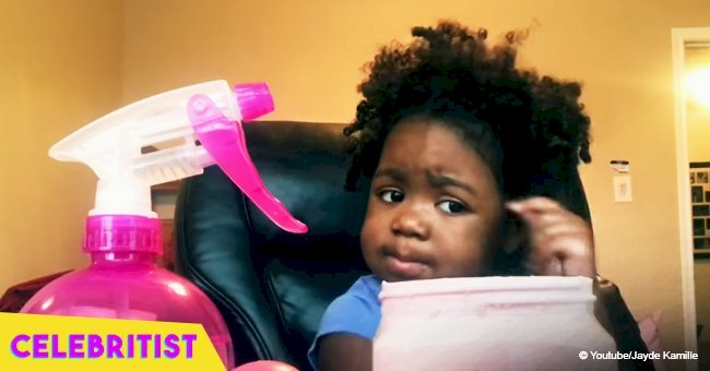 Video of 2-year-old sharing a natural hair tutorial goes viral