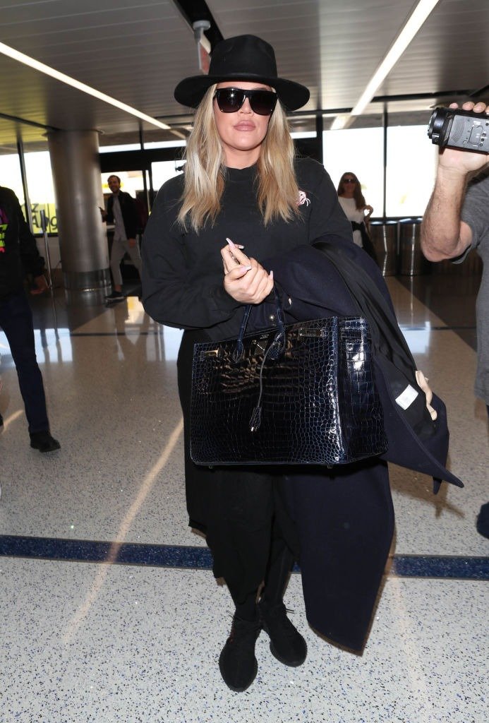 Khloe Kardashian is seen in Los Angeles on January 12, 2018. | Photo: Getty Images