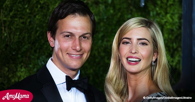 Ivanka Trump and Jared Kushner take photo with Stanley Cup champions