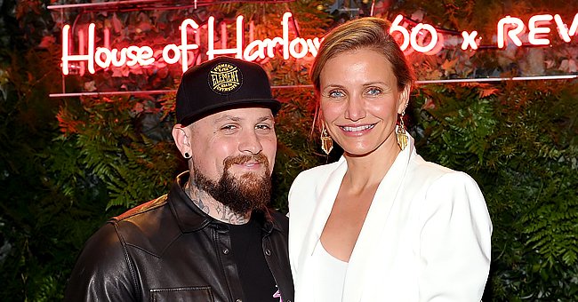 Benji Madden and Cameron Diaz at House of Harlow 1960 x REVOLVE on June 2, 2016, in Los Angeles, California | Photo: Donato Sardella/Getty Images