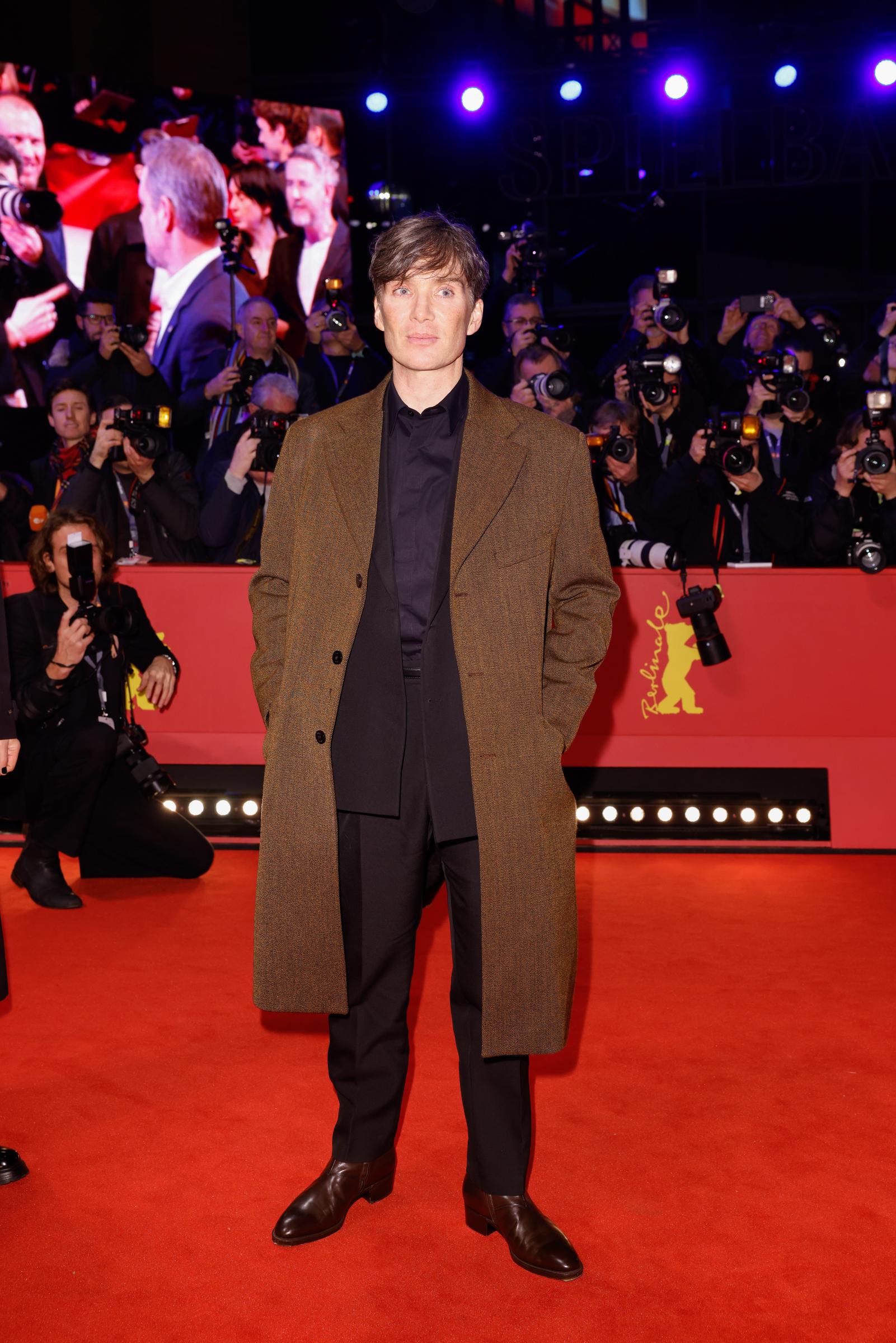 Cillian Murphy at the premiere of "Small Things Like These" during the 74th Berlin International Film Festival in Berlin, Germany on February 15, 2024 | Source: Getty Images