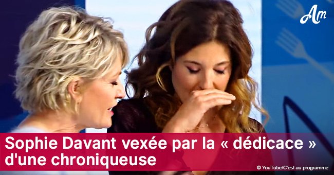C’est au programme: Sophie Davant embarrasse sa chroniqueuse pour sa "spéciale dédicace"