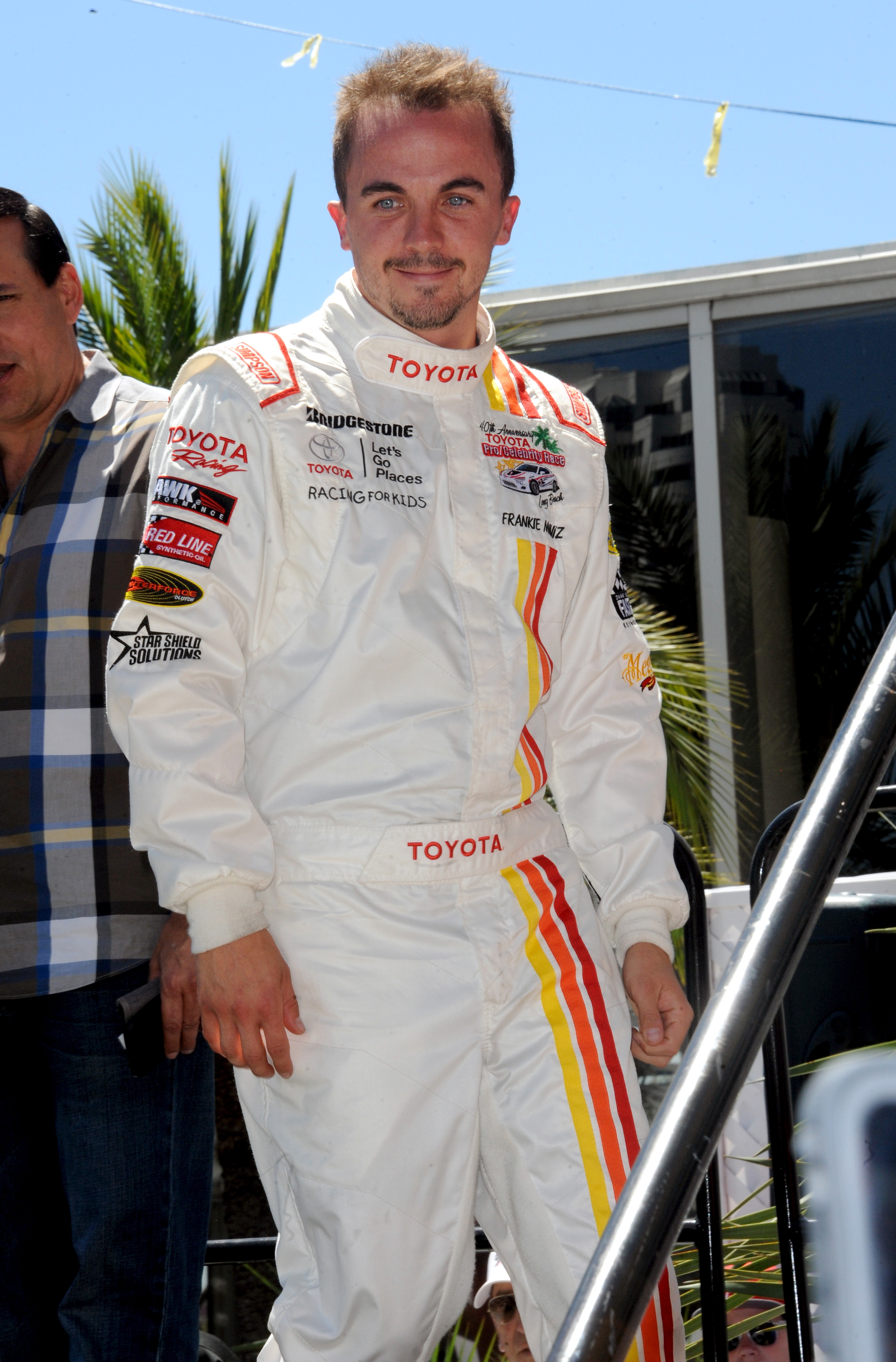 Frankie Muniz at the 42nd Toyota Pro/Celebrity Race on April 15, 2016 in Long Beach, California | Source: Getty Images