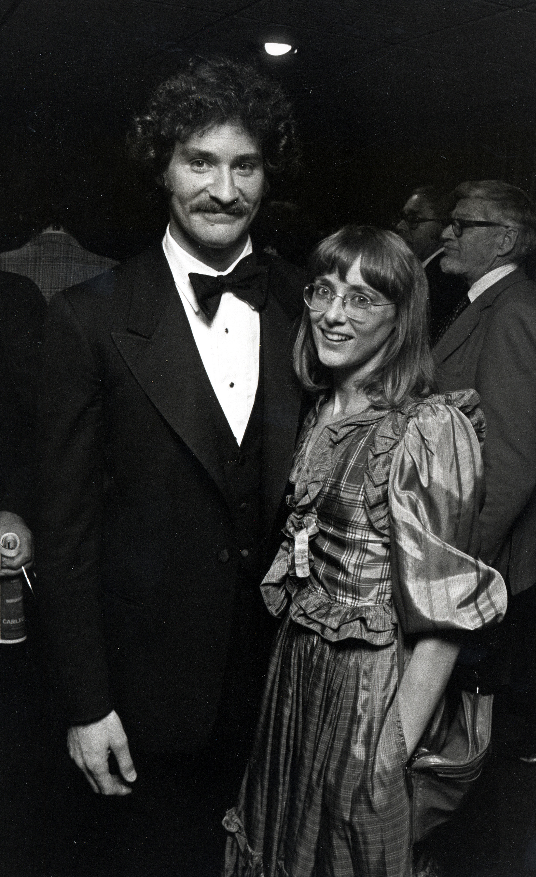 Kevin Kline and the actress during "Crimes of the Heart" Broadway Opening Night - after party at John Golden Theatre & Sardi's in New York City in 1981 | Source: Getty Images