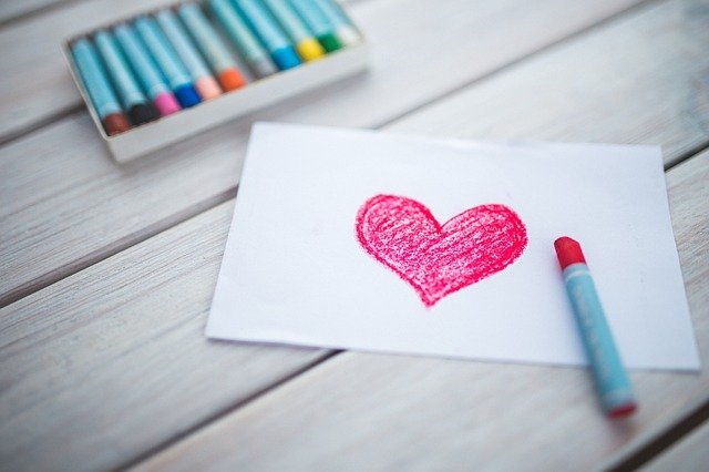 Dibujo de un corazón. |Imagen: Pixabay Dibujo de un corazón. |Imagen: Pixabay