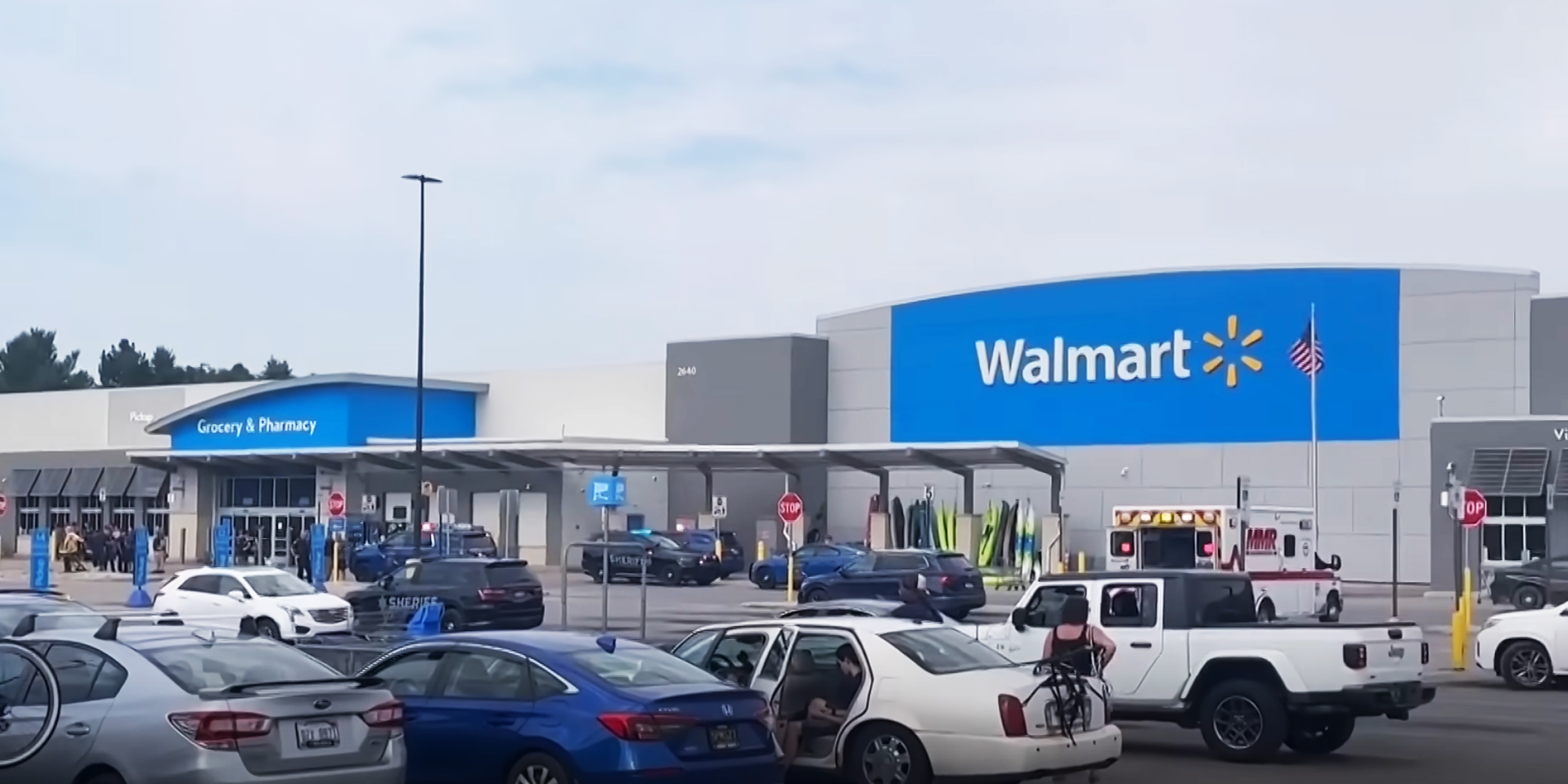 Walmart store, Traverse City, Michigan | Source: YouTube/AssociatedPress