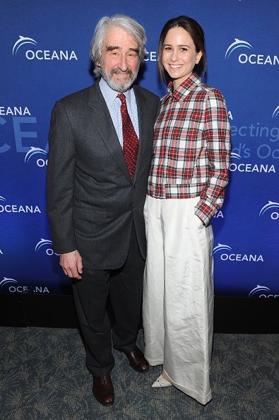 Sam Waterston and Katherine Waterston at Four Seasons Restaurant on April 1, 2015 in New York City. | Photo: Getty Images