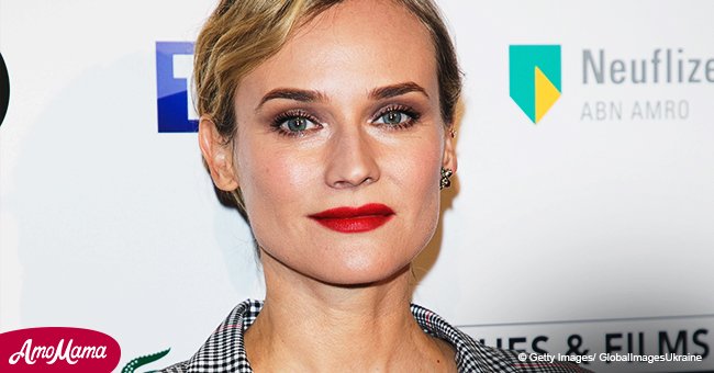 Diane Kruger swaps her haute couture gowns for effortless laid back chic at fashion launch