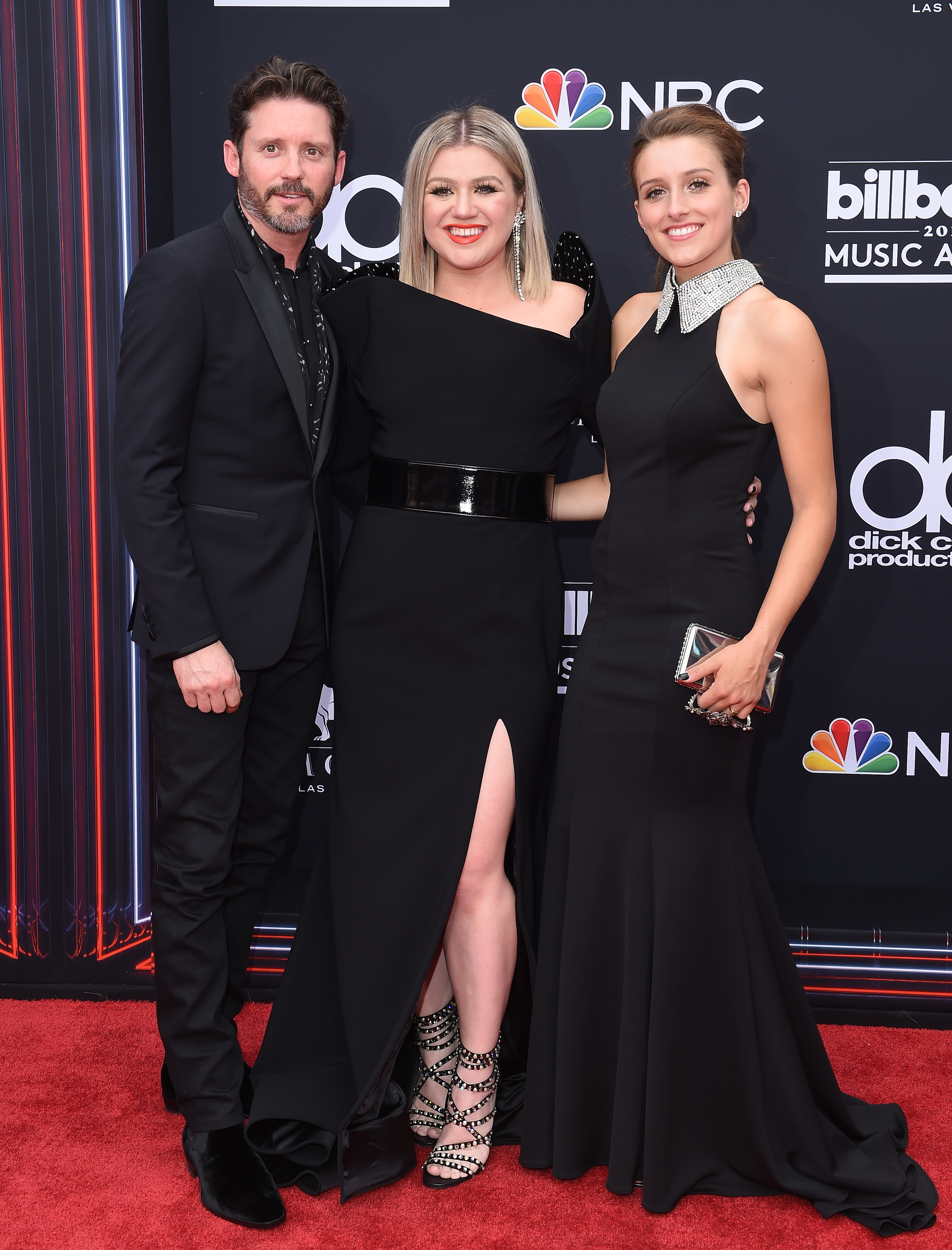 Kelly Clarkson Brandon Blackstock and Savannah Blackstock attend the 2018 Billboard Music Awards on May 20, 2018 in Las Vegas, Nevada. | Source: Getty Images