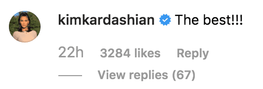 Kim Kardashian reacts to Khloe's vacation pictures | Instagram.com/kimkardashian 