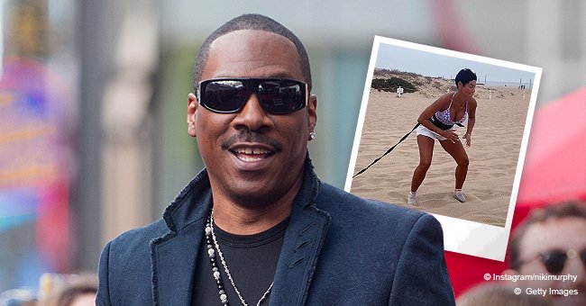 Eddie Murphy�s Exwife Nicole Shows Her Early Morning