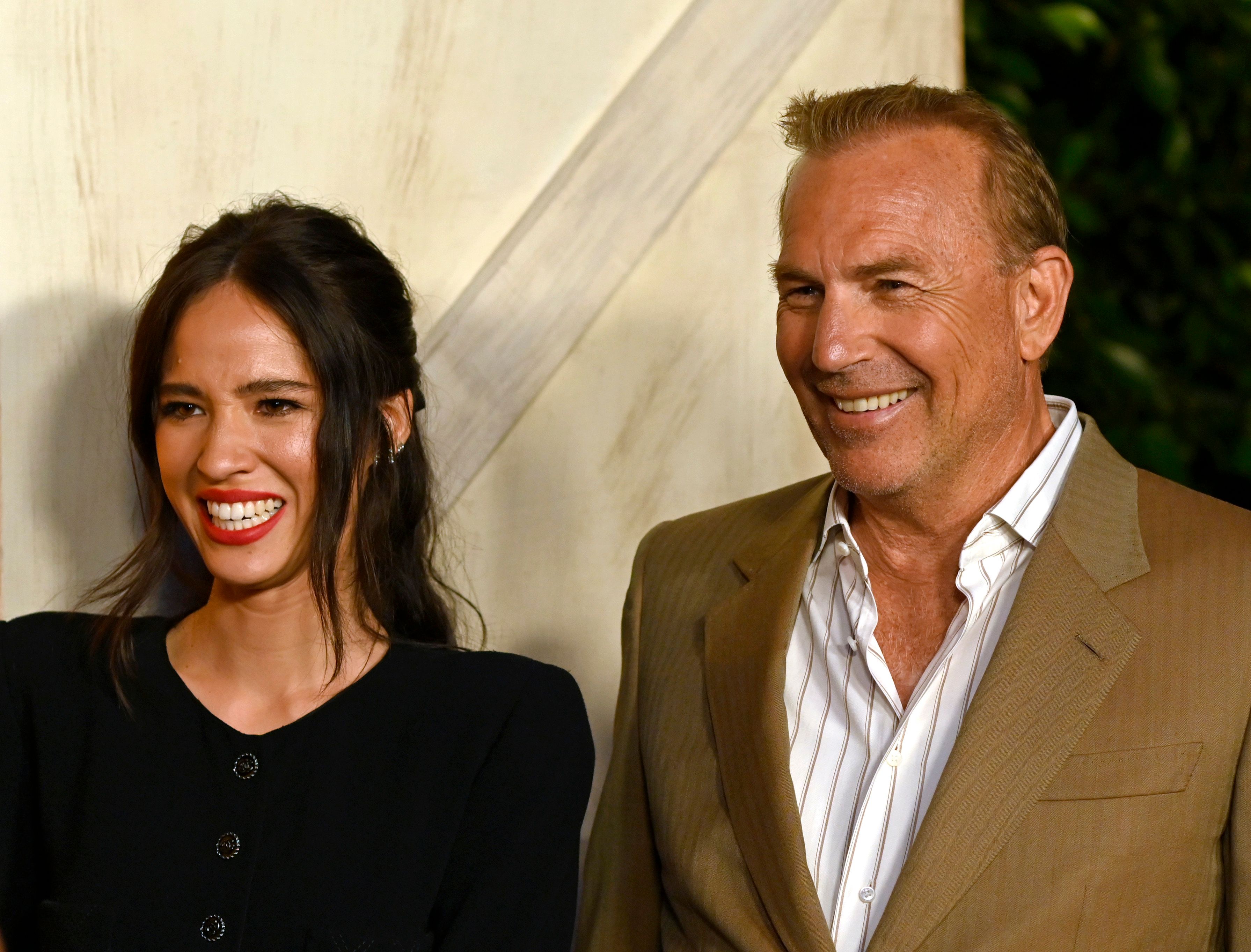 Kelsey Asbille and Kevin Costner at Paramount Network's "Yellowstone" season 2 premiere party on May 30, 2019, in Los Angeles, California | Photo: Frazer Harrison/Getty Images