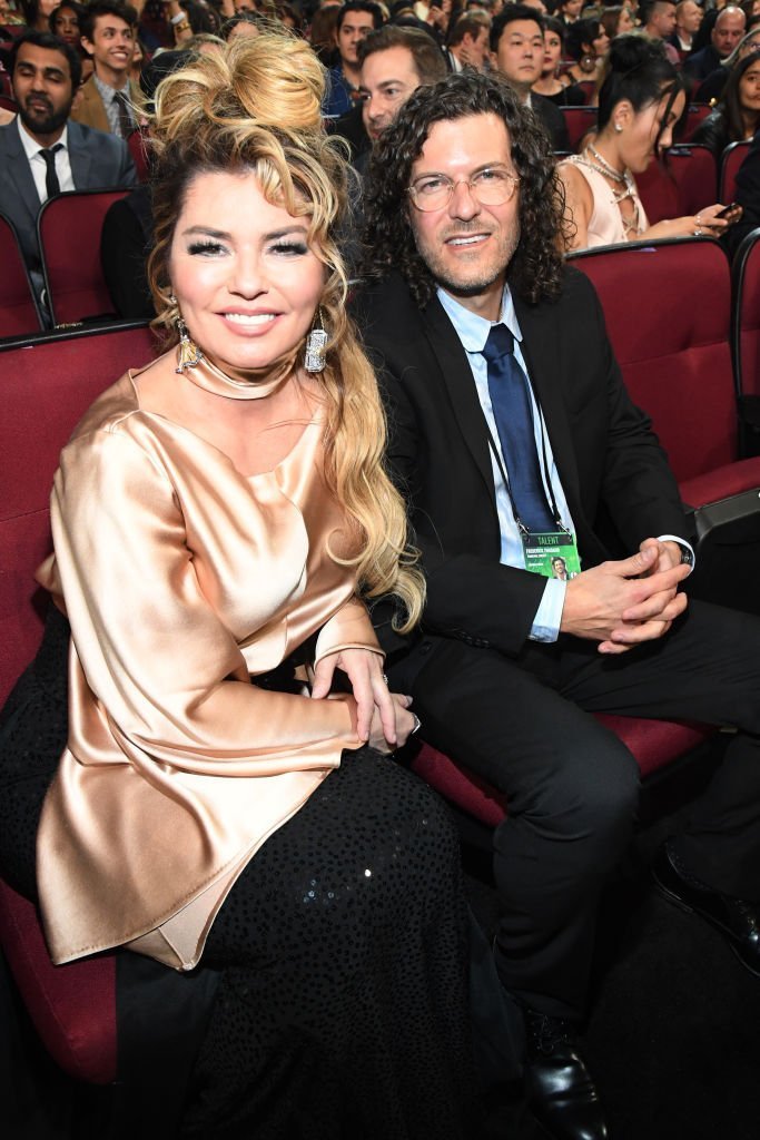 Shania Twain and Frédéric Thiébaud attend the 2019 American Music Awards at Microsoft Theater | Photo: Getty Images