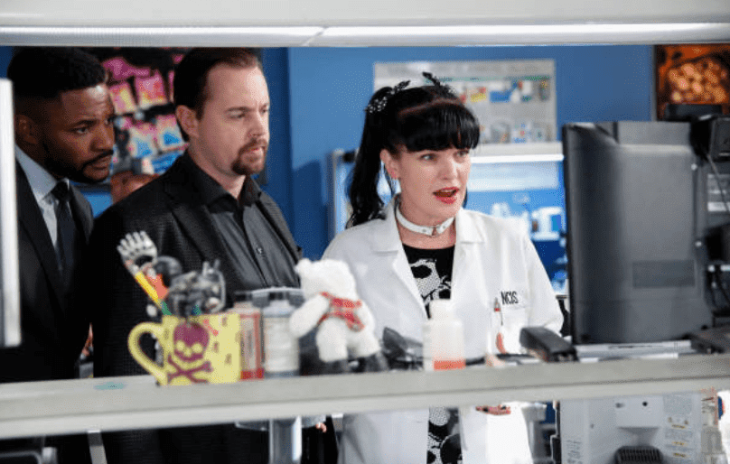 Episode of NCIS called "Keep Your Friends Close" which aired on Tuesday, Feb. 6 (8:00-9:00 PM, ET/PT) on the CBS Network. Stars of the show; Duane Henry, Sean Murray and Pauley Perrette act out their scenes | Source: Getty Images (Photo by Cliff Lipson/CBS via Getty Images)