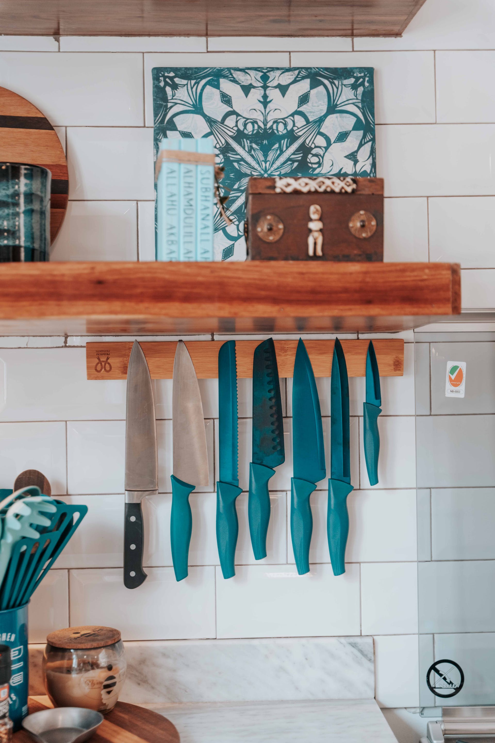 A set of kitchen knives | Source: Pexels