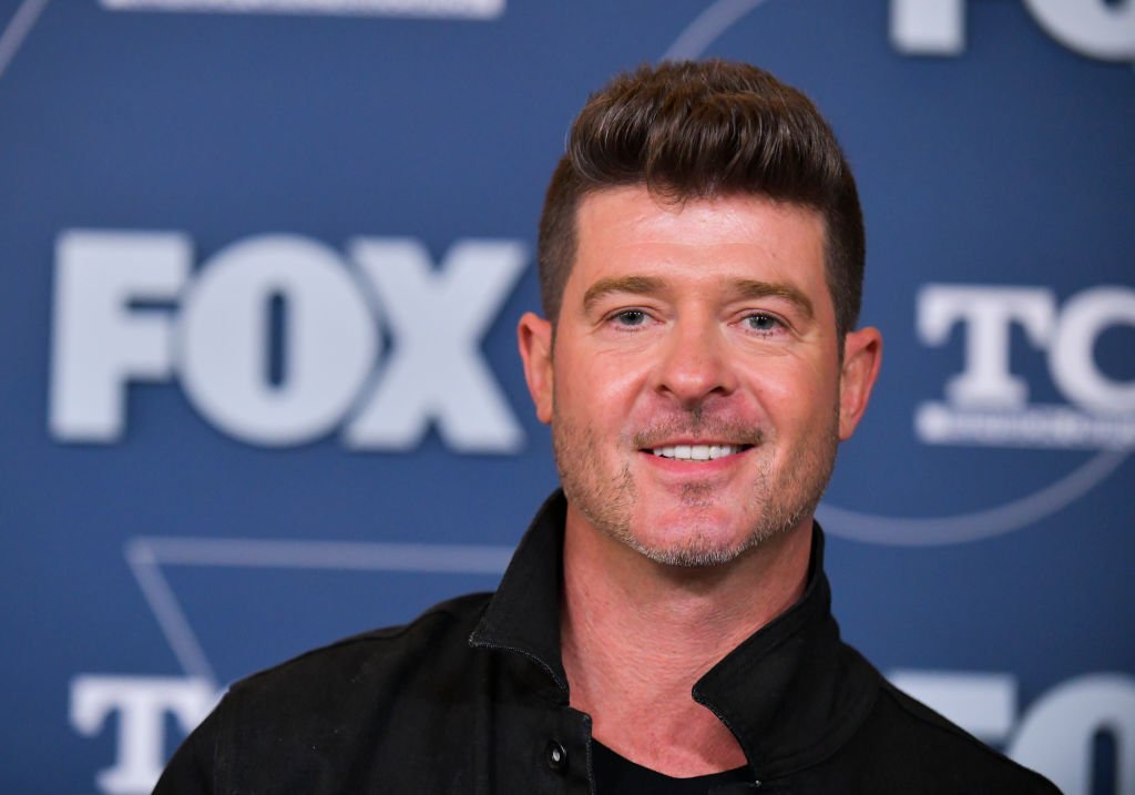 Robin Thicke attends the FOX Winter TCA All Star Party at The Langham Huntington, Pasadena on January 07, 2020 in Pasadena, California | Photo: Getty Images
