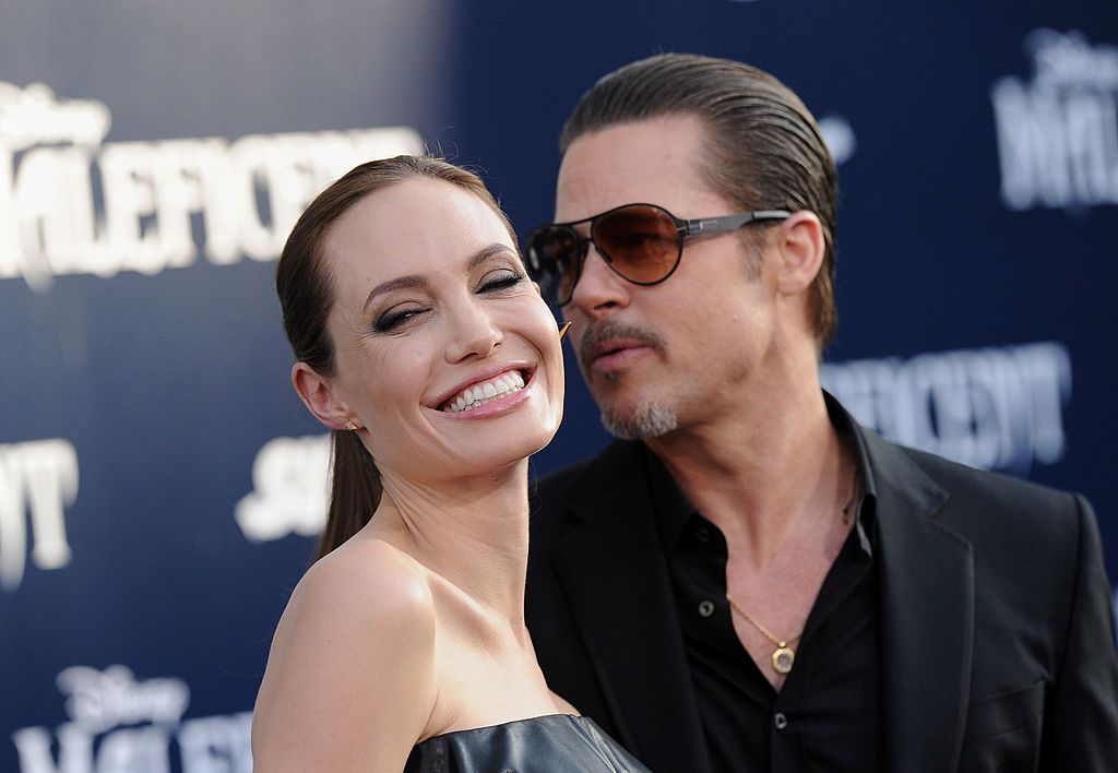 Angelina Jolie and Brad Pitt at the World Premiere of Disney's "Maleficent" at the El Capitan Theatre on May 28, 2014, in Hollywood, California | Photo: Axelle/Bauer-Griffin/FilmMagic/Getty Images