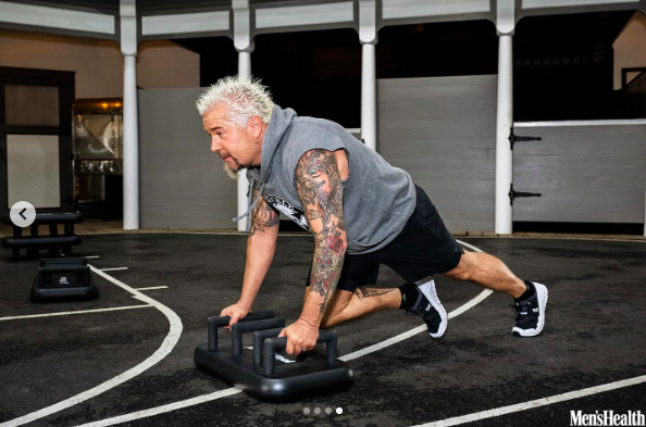 Guy Fieri working out in the gym, posted on May 16, 2024 | Source: Instagram/guyfieri