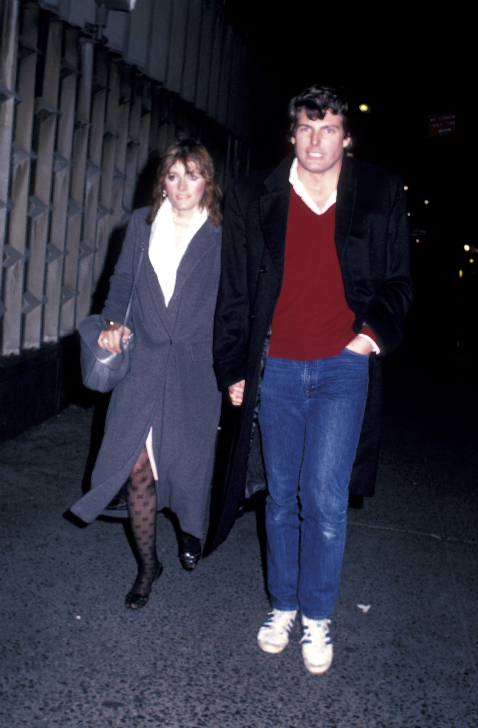 Margot Kidder and Christopher Reeve on Bovember 1, 1982 in New York City, New York, United States. | Source: Getty Images