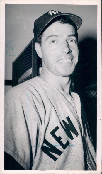 Portrait du joueur de baseball Joe DiMaggio. | Photo : Getty Images