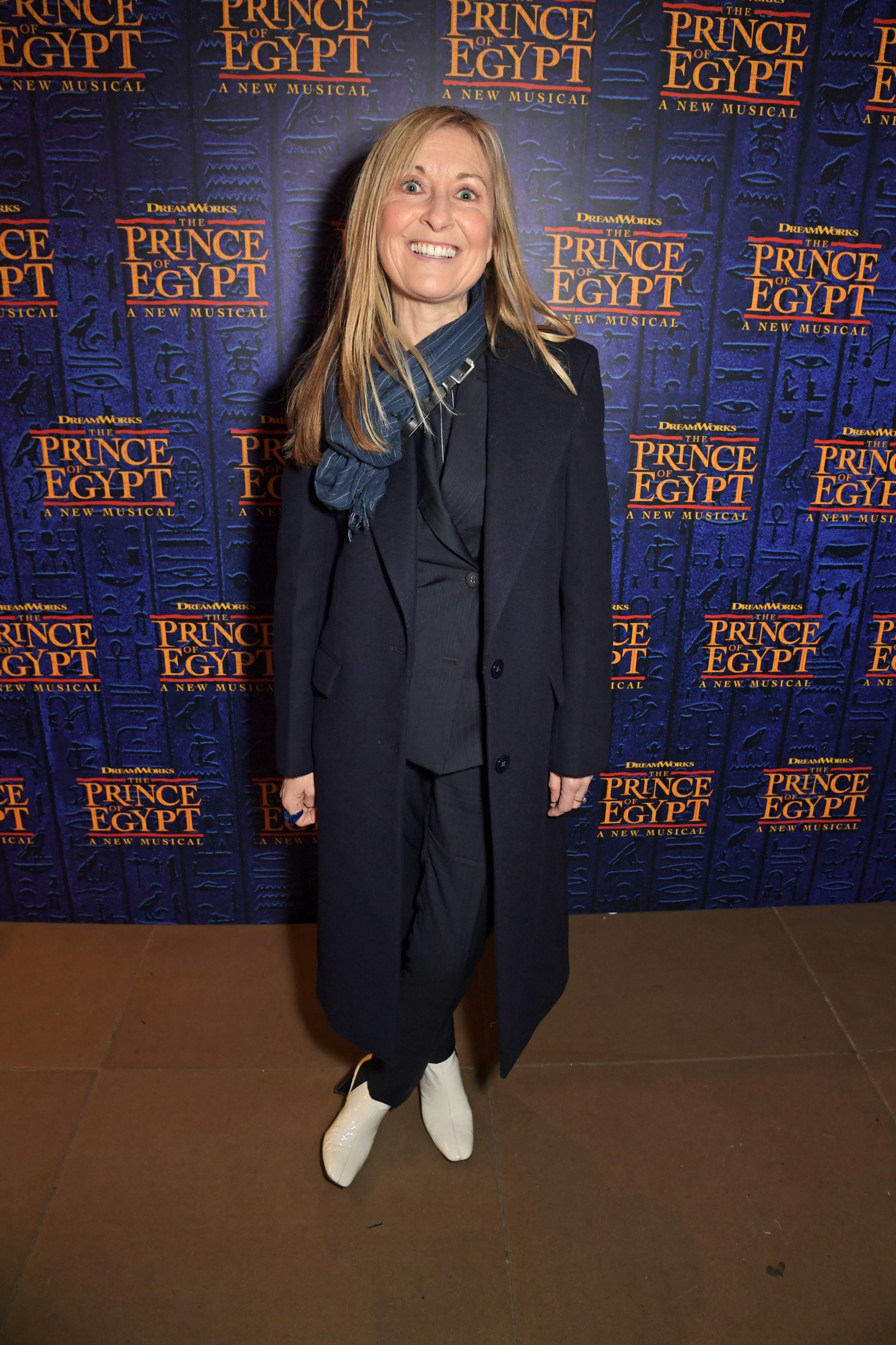 Fiona Phillips attends the gala night after party for "The Prince of Egypt" at the British museum on February 25, 2020 | Source: Getty Images
