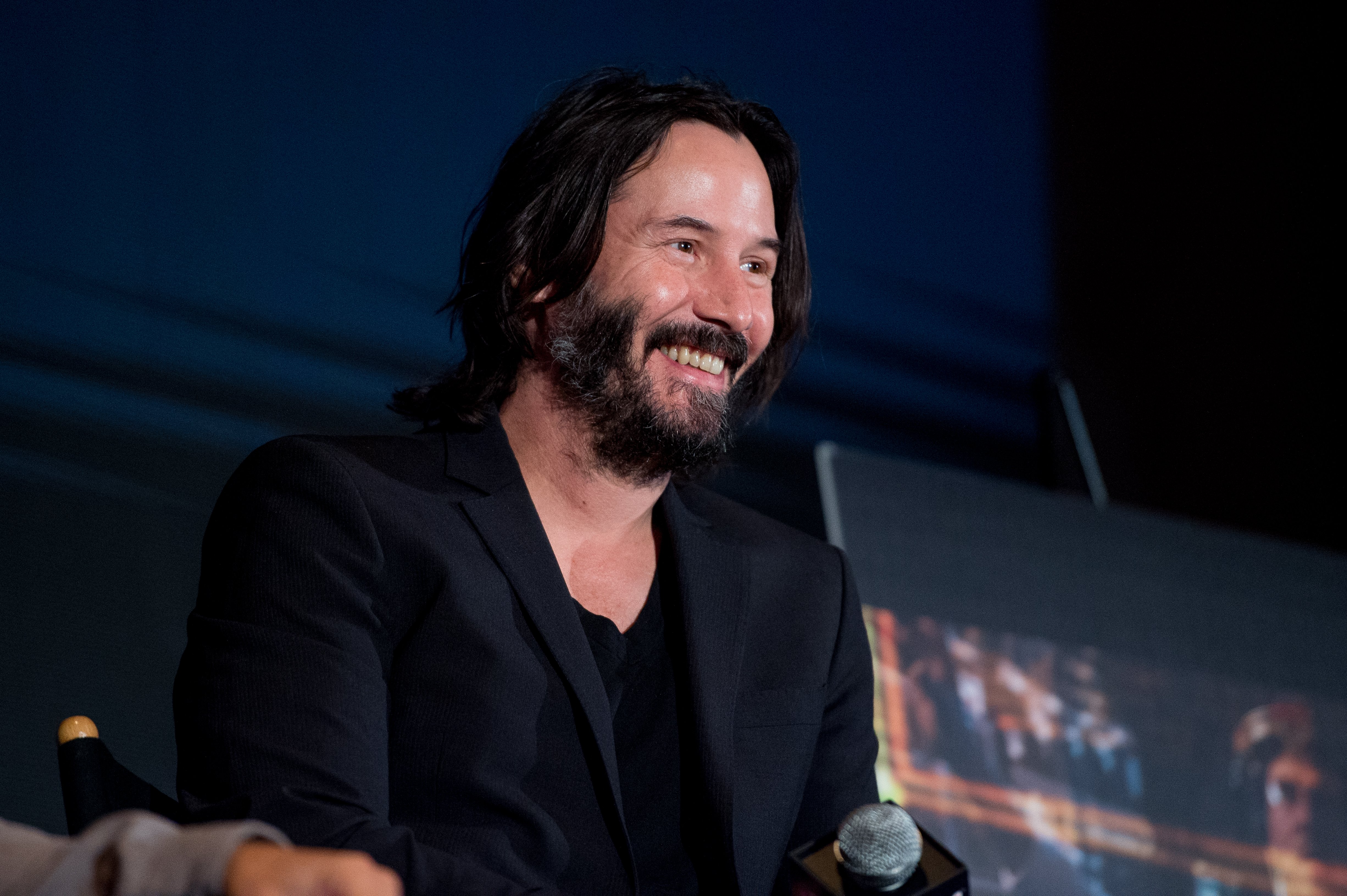 Keanu Reeves in New York 2017. | Quelle: Getty Images