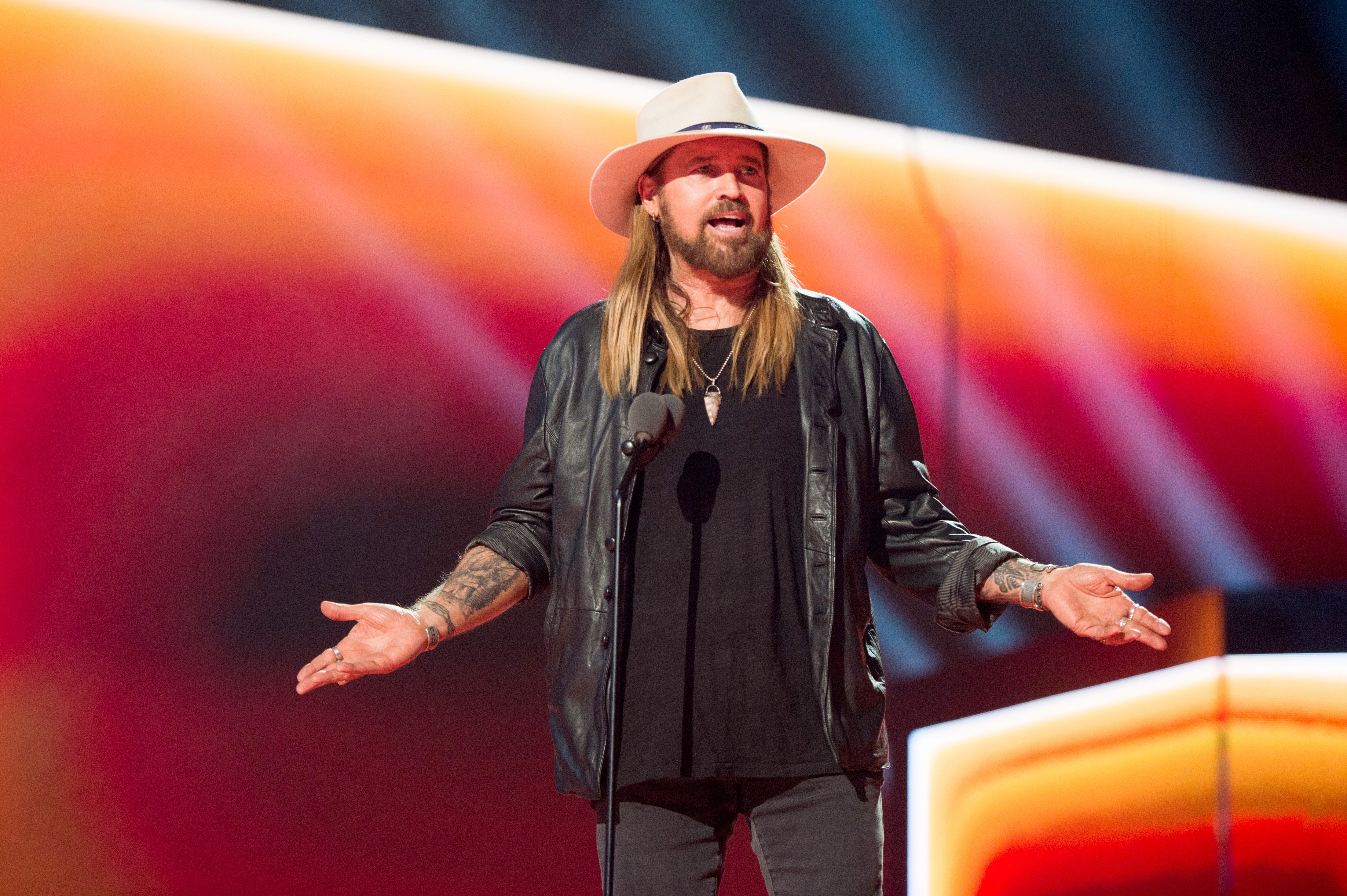 Billy Ray Cyrus at the 2019 MTV Video Music Awards at Prudential Center in Newark, New Jersey on August 26, 2019 | Source: Getty Images