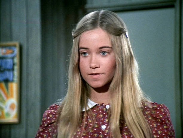 Maureen McCormick as Marcia Brady in the BRADY BUNCH episode, "The Subject Was Noses," which aired on  February 9, 1973 | Source: Getty Images