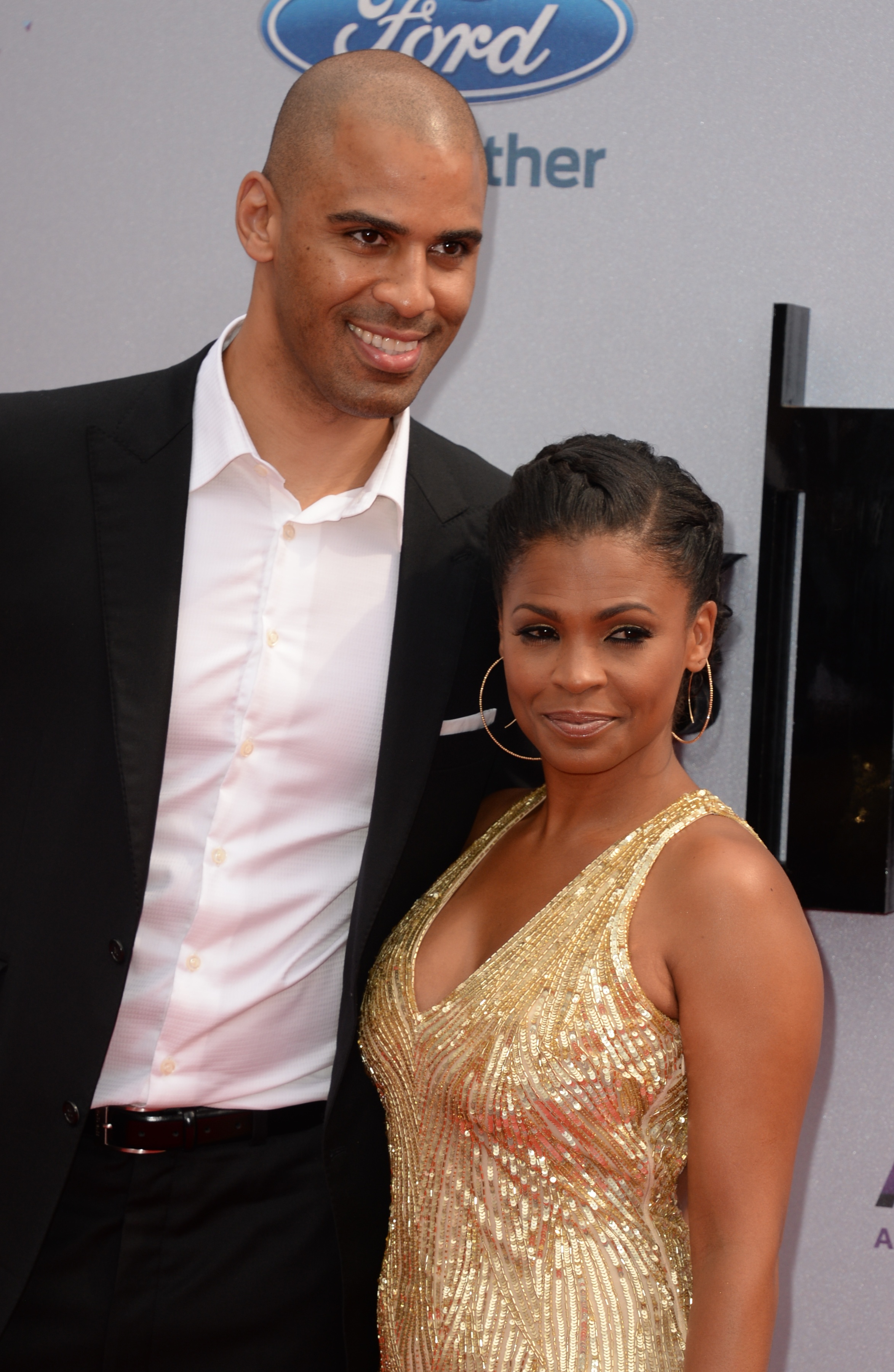 Nia Long and Ime Udoka at the 2013 BET Awards in Los Angeles on June 30, 2013. | Source: Getty Images