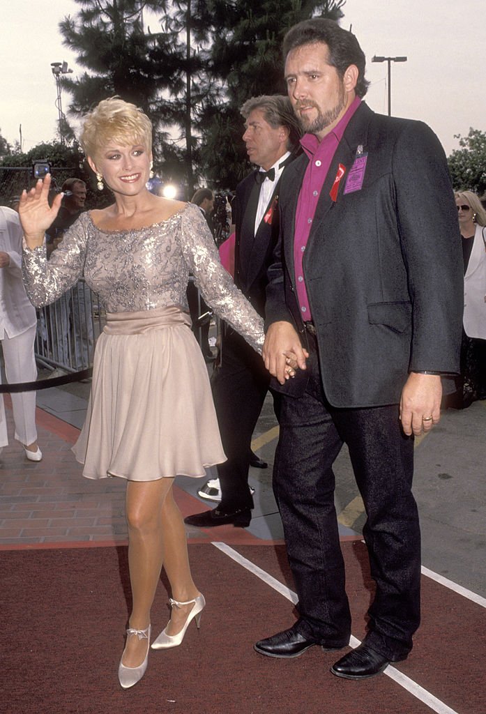 Lorrie Morgan and Brad Thompson at the 27th Annual Academy of Country Music Awards, 1992 | Source: Getty Images
