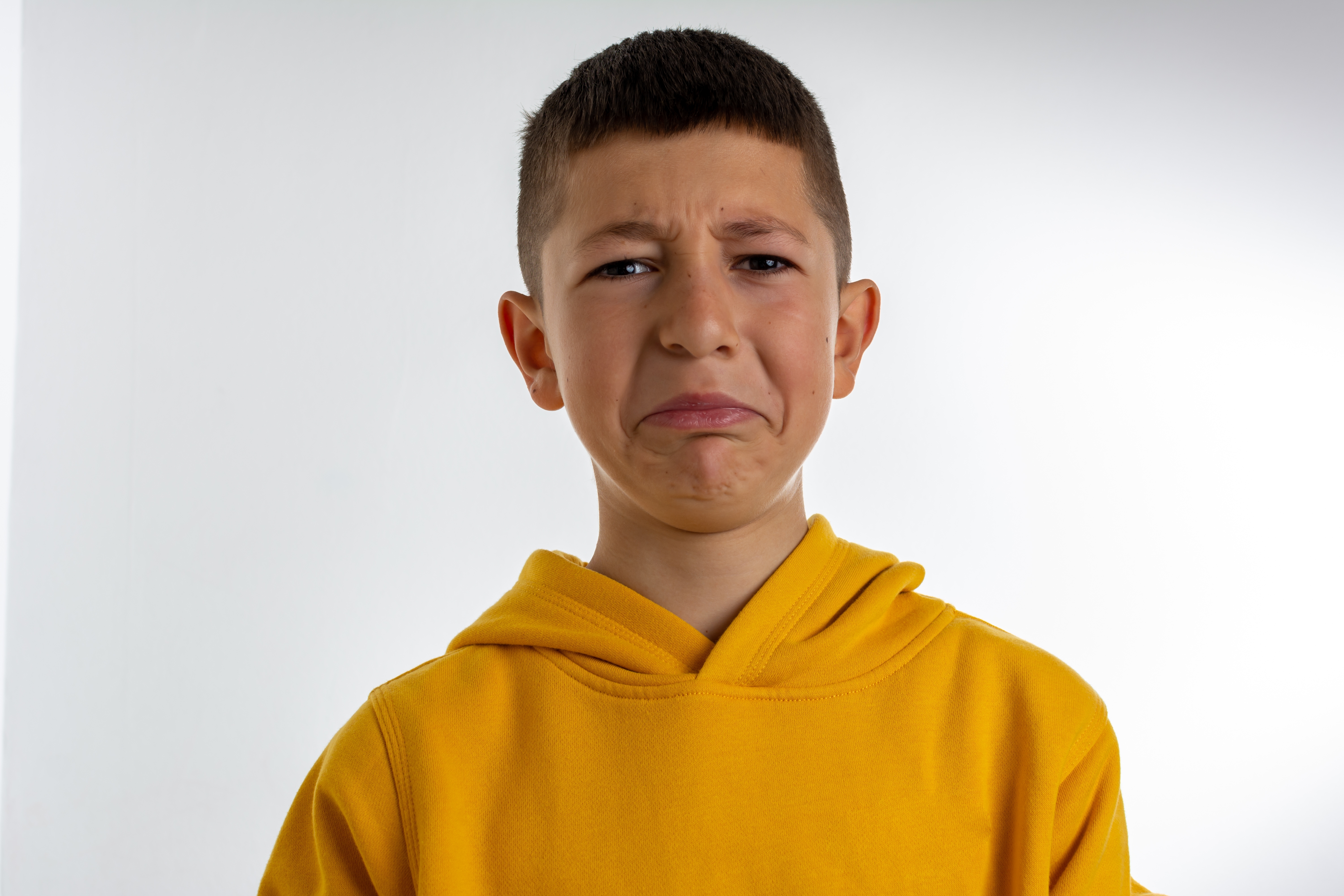 A young boy crying | Source: Shutterstock
