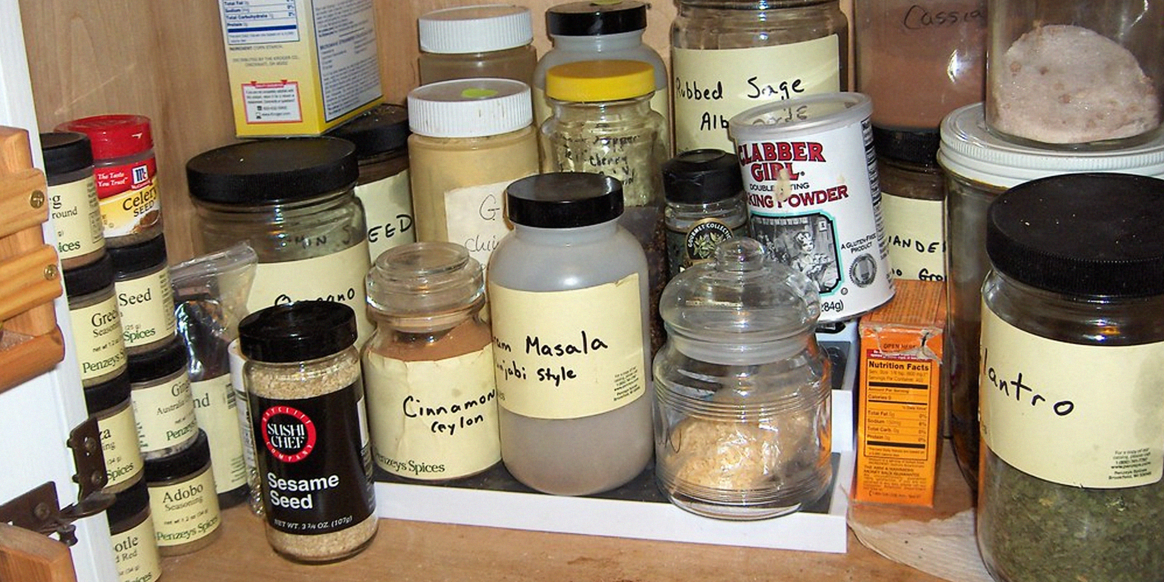 Spice cupboard | Source: Flickr