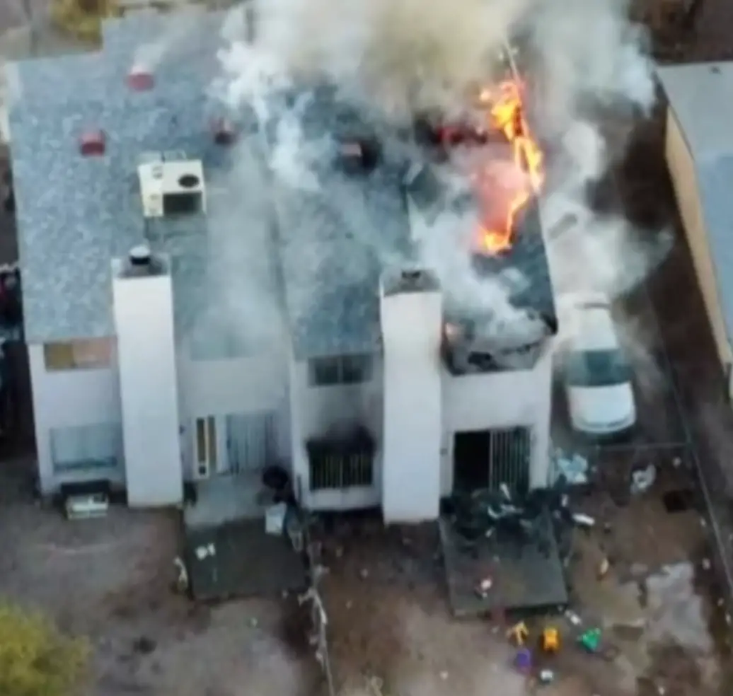 The house that caught on fire and killed five children | Source: Youtube.com/AZFamily | Arizona News