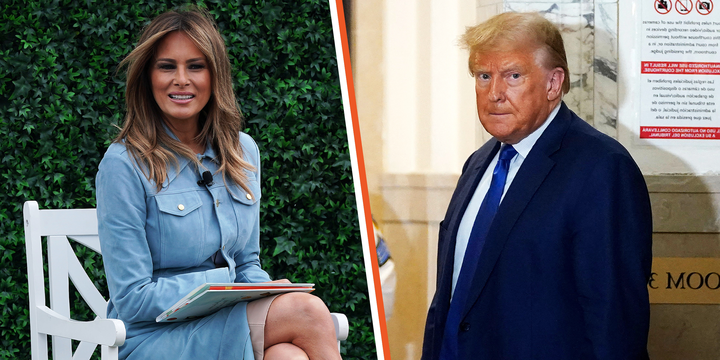 Melania Trump | Donald Trump | Source: Getty Images